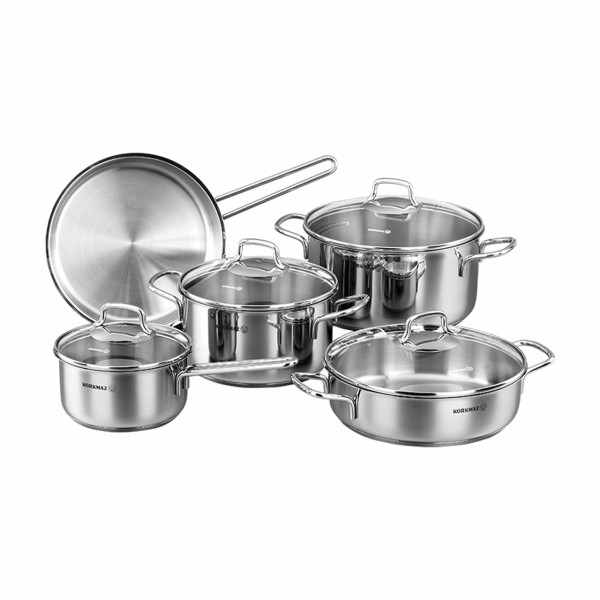 سرویس پخت و پز 9 پارچه کرکماز مدل Perla کد A1609