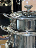 خريد قسطی سرويس قابلمه دو طرف ليزري ١٢ پارچه بیدستون قابلمه ٣٢